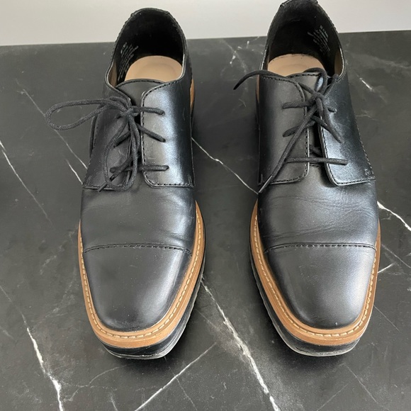 Nine West Black Leather Loafers - Picture 2 of 3